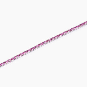 Bracciale tennis da donna con tormalina sintetica Mini Tennis Mabina 533961