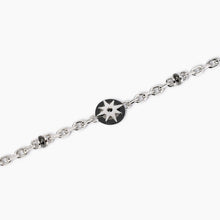 Carica l&#39;immagine nel visualizzatore di Gallery, Bracciale da uomo regolabile con rosa dei venti Bali Mabina 533990
