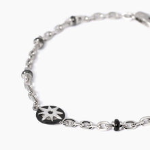 Carica l&#39;immagine nel visualizzatore di Gallery, Bracciale da uomo regolabile con rosa dei venti Bali Mabina 533990
