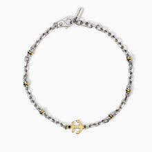 Carica l&#39;immagine nel visualizzatore di Gallery, Bracciale da uomo in argento con ancora Bali Mabina 533991
