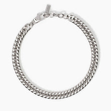 Carica l&#39;immagine nel visualizzatore di Gallery, Bracciale da uomo in argento con catena groumette Mabina 534006
