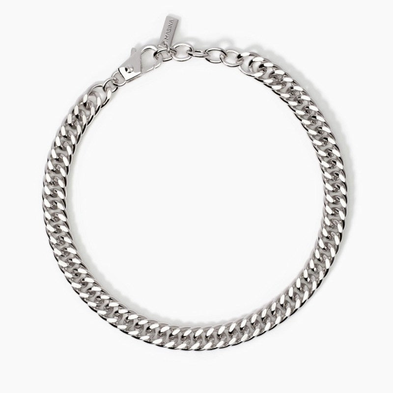 Bracciale da uomo in argento con catena groumette Mabina 534006