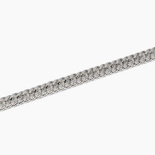 Carica l&#39;immagine nel visualizzatore di Gallery, Bracciale da uomo in argento con catena groumette Mabina 534006
