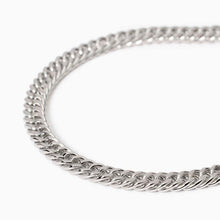 Carica l&#39;immagine nel visualizzatore di Gallery, Bracciale da uomo in argento con catena groumette Mabina 534006
