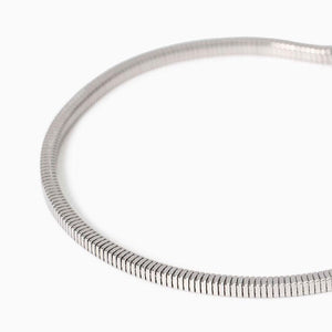 Bracciale da uomo in argento con catena snake Mabina 534007