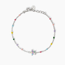 Load image into Gallery viewer, Bracciale bambina in argento con stella Étoile Mabina 534023
