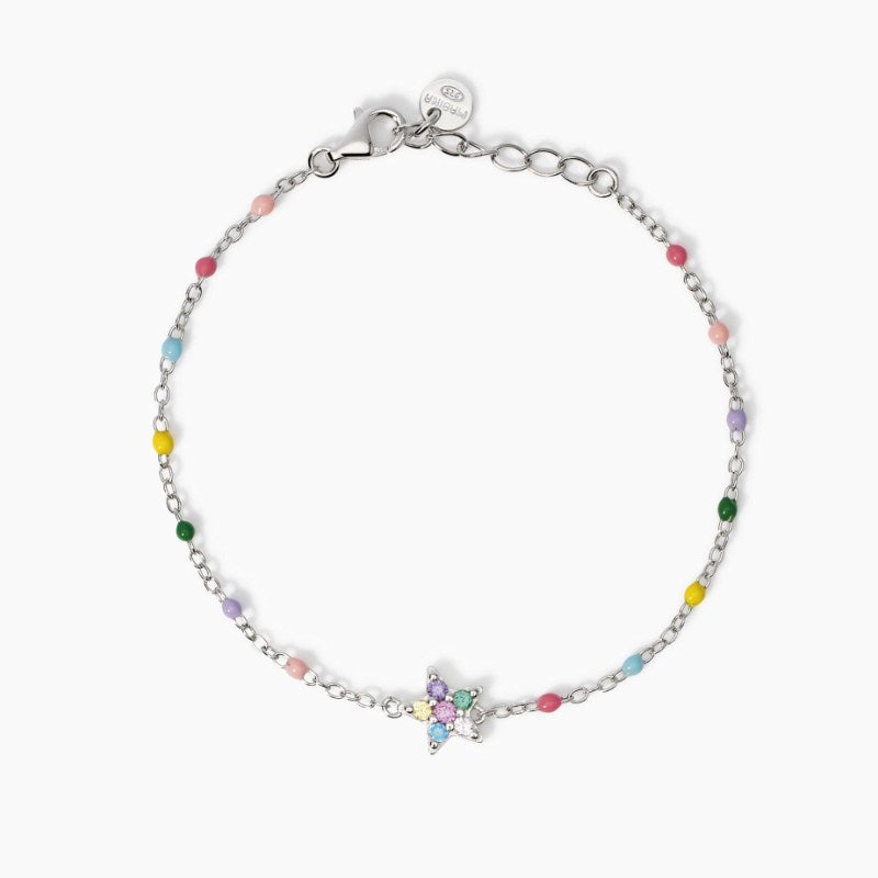 Bracciale bambina in argento con stella Étoile Mabina 534023