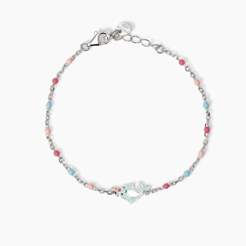 Bracciale bambina in argento Delfina Mabina 534024