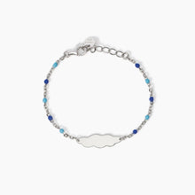 Carica l&#39;immagine nel visualizzatore di Gallery, Bracciale da banbina con targhetta personalizzabile My Tag Mabina 534033
