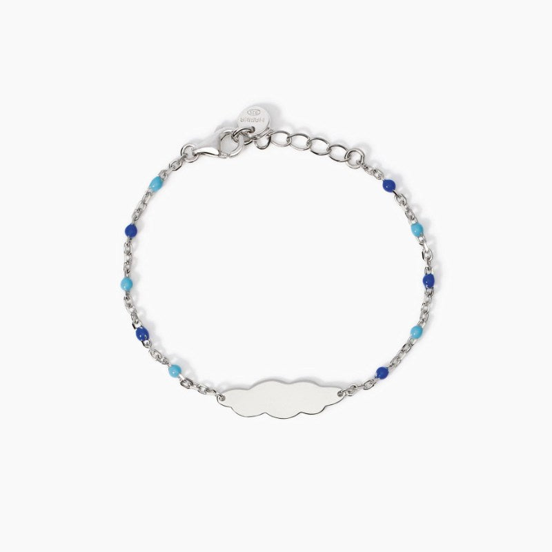 Bracciale da banbina con targhetta personalizzabile My Tag Mabina 534033