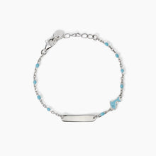 Carica l&#39;immagine nel visualizzatore di Gallery, Bracciale da bimbo personalizzabile con delfino Flipper-Tag Mabina 534040
