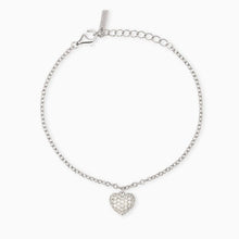 Carica l&#39;immagine nel visualizzatore di Gallery, Bracciale da donna regolabile con ciondolo cuore Feeling Mabina 534052
