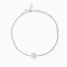 Carica l&#39;immagine nel visualizzatore di Gallery, Bracciale da donna in argento con zirconi Splendida Mabina 534055
