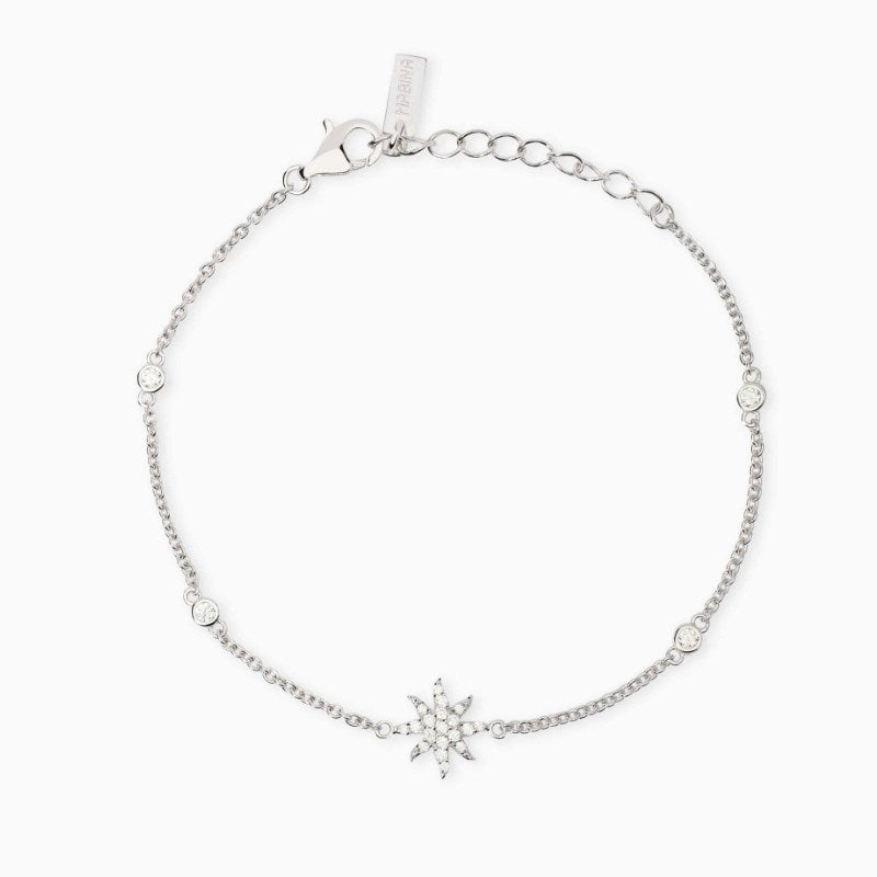 Bracciale da donna in argento con zirconi Splendida Mabina 534055