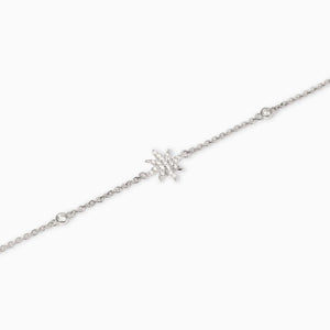 Bracciale da donna in argento con zirconi Splendida Mabina 534055