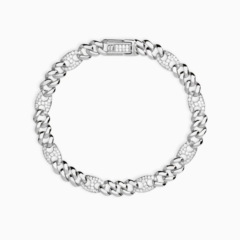 Bracciale da donna in argento con zirconi Privilegio Mabina 534062