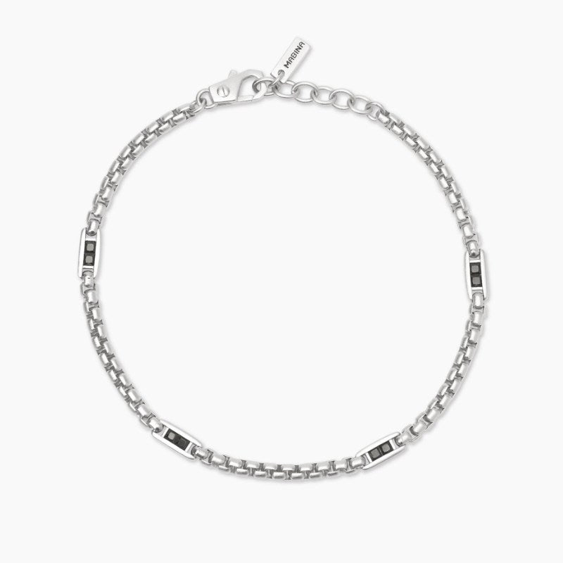 Bracciale da uomo con catena veneta Race Mabina 534084