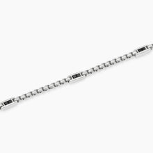 Cargar imagen en el visor de la galería, Bracciale da uomo con catena veneta Race Mabina 534084
