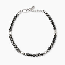 Carica l&#39;immagine nel visualizzatore di Gallery, Bracciale da uomo in argento e ematite Porto Alegre Mabina 534089
