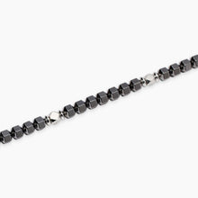 Carica l&#39;immagine nel visualizzatore di Gallery, Bracciale da uomo in argento e ematite Porto Alegre Mabina 534089
