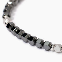 Carica l&#39;immagine nel visualizzatore di Gallery, Bracciale da uomo in argento e ematite Porto Alegre Mabina 534089
