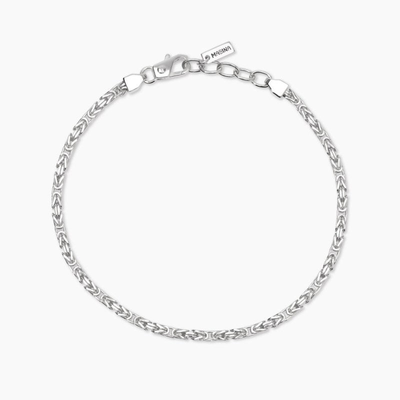 Bracciale da uomo in argento Bizantina Mabna 534093