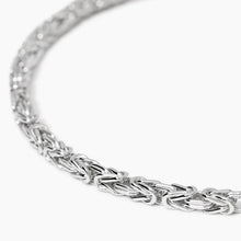 Cargar imagen en el visor de la galería, Bracciale da uomo in argento Bizantina Mabna 534093
