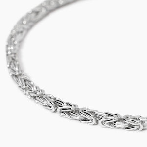 Bracciale da uomo in argento Bizantina Mabna 534093