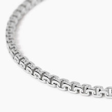 Carica l&#39;immagine nel visualizzatore di Gallery, Bracciale da uomo in argento con catena Greca Mabina 534094
