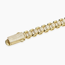 Carica l&#39;immagine nel visualizzatore di Gallery, Bracciale da donna in argento dorato e zirconi PARIGI Mabina 534099
