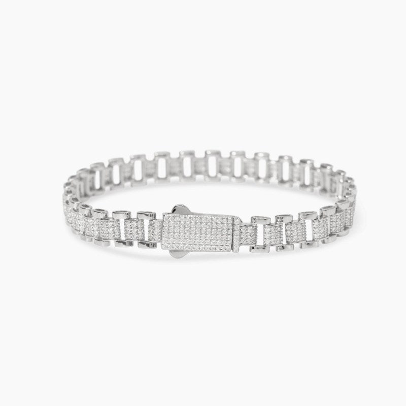 Bracciale da donna in argento e zirconi PARIGI Mabina 534100