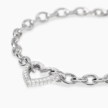 Carica l&#39;immagine nel visualizzatore di Gallery, Bracciale da donna in argento con cuore BUBBLE HEART Mabina 534102
