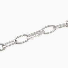 Carica l&#39;immagine nel visualizzatore di Gallery, Bracciale da donna in argento bulinato e zirconi SEI BELLISSIMA Mabina 534103

