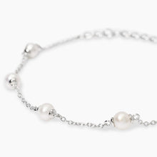 Load image into Gallery viewer, Bracciale da donna in argento con perle coltivate C&#39;ERA UNA VOLTA Mabina 534104
