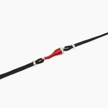 Carica l'immagine nel visualizzatore di Gallery, Bracciale da uomo con cornetto rosso smaltato IL QUATTRINO Mabina 534119
