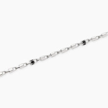 Carica l'immagine nel visualizzatore di Gallery, Bracciale da uomo regolabile con elementie zirconi WAY OUT Mabina 534120
