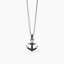 Load image into Gallery viewer, Men&#39;s necklace with anchor NAVY RULE Mabina 553485

