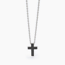 Carica l&#39;immagine nel visualizzatore di Gallery, Collana da  uomo in argento con croce pendente MYSTICAL Mabina 553575
