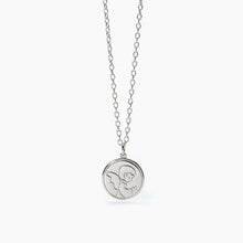 Load image into Gallery viewer, Bimba necklace in Mabina silver with little angel I believe in you 553625
