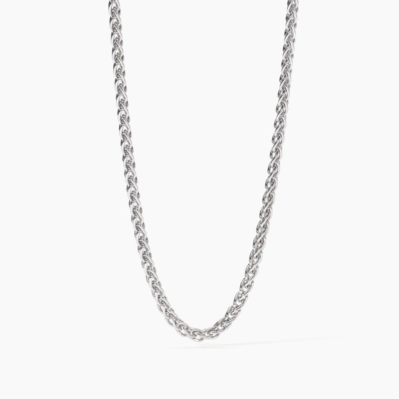 Collana da uomo in argento con catena spiga EVERY DAY Mabina 553631