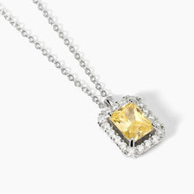 Carica l&#39;immagine nel visualizzatore di Gallery, Collana da donna in argento Mabina con zircone Lemon 553653
