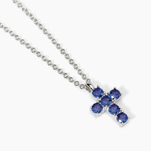 Carica l&#39;immagine nel visualizzatore di Gallery, Collana da Donna in argento con ciondolo a croce 553660

