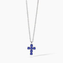 Carica l&#39;immagine nel visualizzatore di Gallery, Collana da Donna in argento con ciondolo a croce 553660
