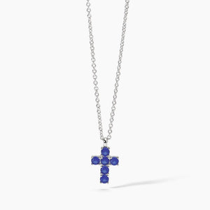 Collana da Donna in argento con ciondolo a croce 553660