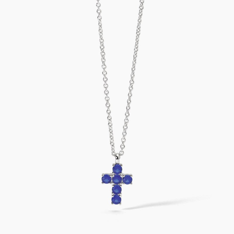 Collana da Donna in argento con ciondolo a croce 553660