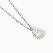 Carica l&#39;immagine nel visualizzatore di Gallery, Collana da donna in argento con zirconi bianchi COOL OR RÉTRO? Mabina 553662
