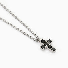 Carica l&#39;immagine nel visualizzatore di Gallery, Collana da uomo in argento con croce Mystical Mabina 553676
