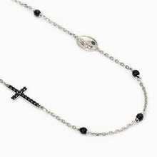 Carica l&#39;immagine nel visualizzatore di Gallery, Collana da uomo in argento con croce e Madonnina Mystical Mabina 553680
