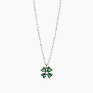 Collana da donna con ciondolo quadrifoglio CERCAMI Mabina 553697