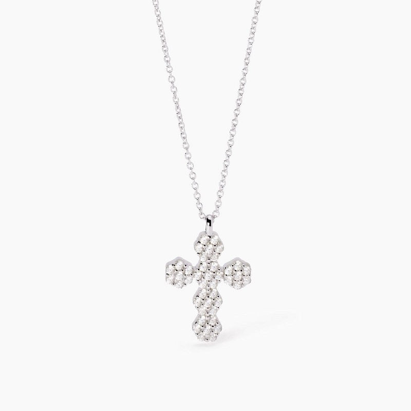 Collana da donna con ciondolo croce FIOR FIORE Mabina 553699